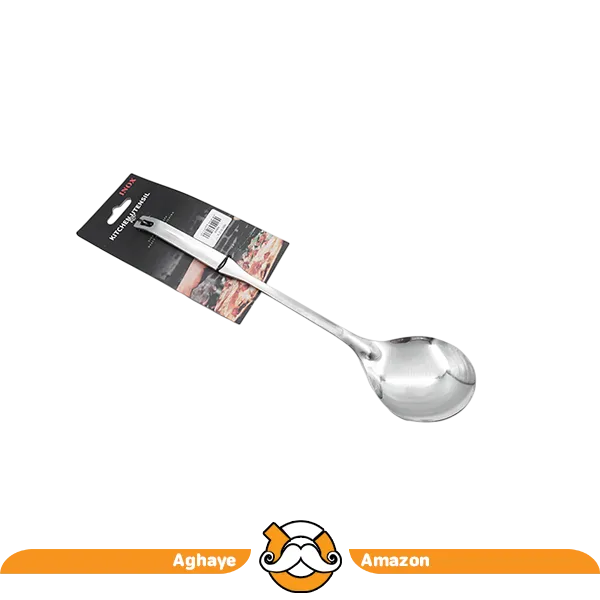 قاشق خورشت تمام استیل براق اینوکس INOX